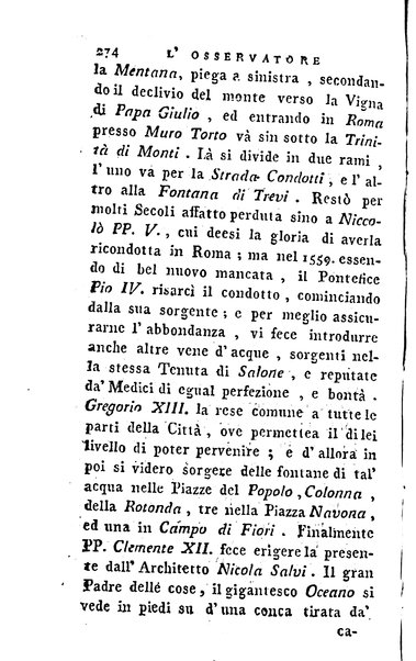 1: Della parte orientale di Roma