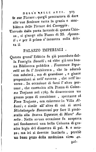 1: Della parte orientale di Roma