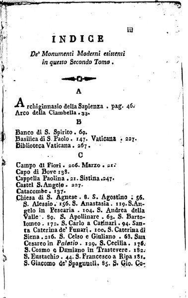 2: Della parte occidentale di Roma