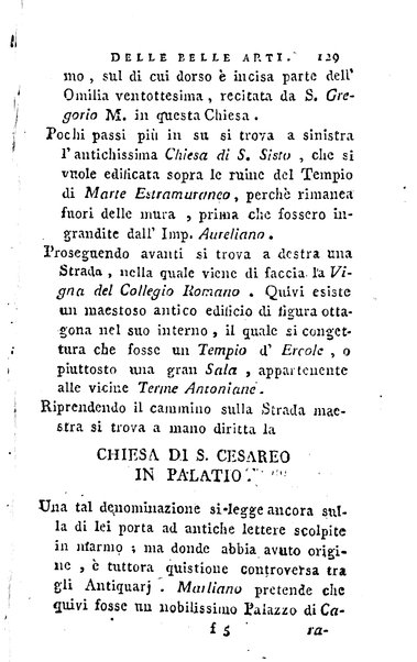 2: Della parte occidentale di Roma