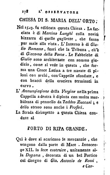 2: Della parte occidentale di Roma