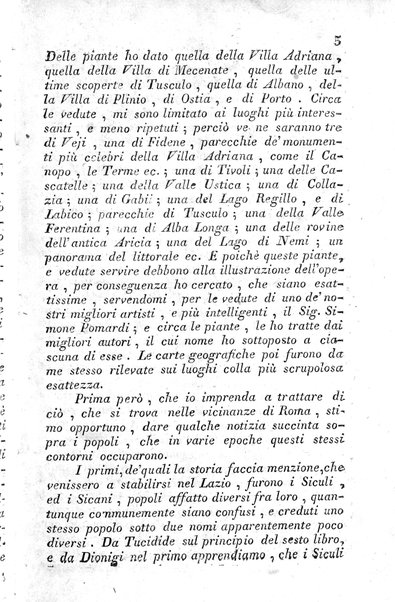 1: Tomo 1. che contiene il viaggio a Veji, Fidene, Tivoli, Alba Fucense, Subiaco, Gabii, Collazia, Labico, e Preneste