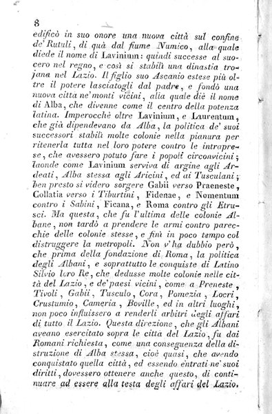 1: Tomo 1. che contiene il viaggio a Veji, Fidene, Tivoli, Alba Fucense, Subiaco, Gabii, Collazia, Labico, e Preneste