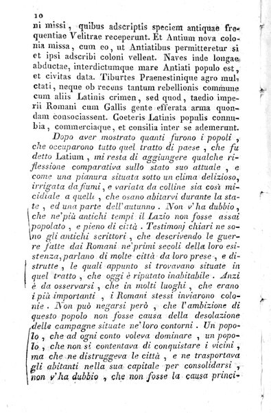 1: Tomo 1. che contiene il viaggio a Veji, Fidene, Tivoli, Alba Fucense, Subiaco, Gabii, Collazia, Labico, e Preneste