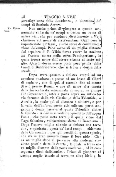 1: Tomo 1. che contiene il viaggio a Veji, Fidene, Tivoli, Alba Fucense, Subiaco, Gabii, Collazia, Labico, e Preneste