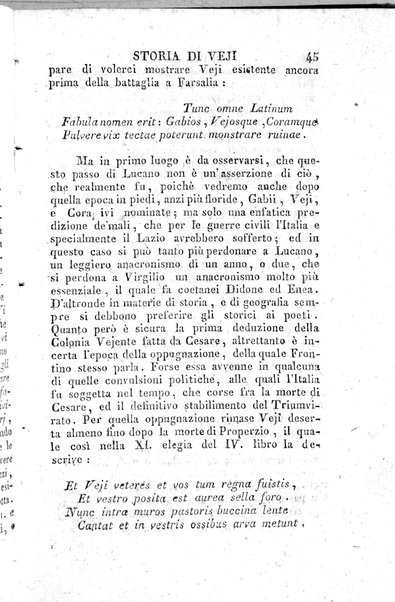 1: Tomo 1. che contiene il viaggio a Veji, Fidene, Tivoli, Alba Fucense, Subiaco, Gabii, Collazia, Labico, e Preneste