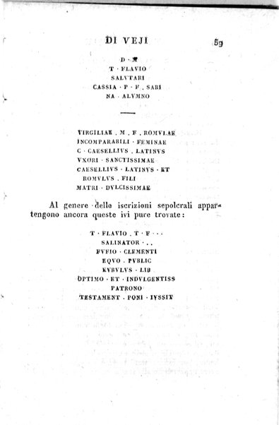 1: Tomo 1. che contiene il viaggio a Veji, Fidene, Tivoli, Alba Fucense, Subiaco, Gabii, Collazia, Labico, e Preneste