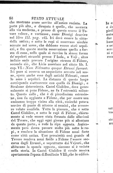 1: Tomo 1. che contiene il viaggio a Veji, Fidene, Tivoli, Alba Fucense, Subiaco, Gabii, Collazia, Labico, e Preneste