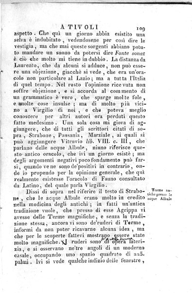 1: Tomo 1. che contiene il viaggio a Veji, Fidene, Tivoli, Alba Fucense, Subiaco, Gabii, Collazia, Labico, e Preneste