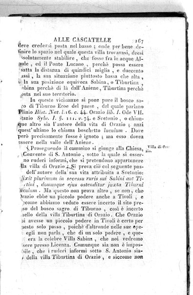 1: Tomo 1. che contiene il viaggio a Veji, Fidene, Tivoli, Alba Fucense, Subiaco, Gabii, Collazia, Labico, e Preneste