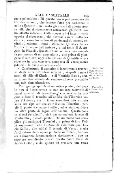 1: Tomo 1. che contiene il viaggio a Veji, Fidene, Tivoli, Alba Fucense, Subiaco, Gabii, Collazia, Labico, e Preneste