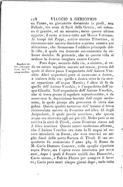 1: Tomo 1. che contiene il viaggio a Veji, Fidene, Tivoli, Alba Fucense, Subiaco, Gabii, Collazia, Labico, e Preneste