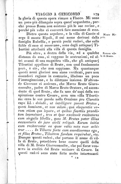 1: Tomo 1. che contiene il viaggio a Veji, Fidene, Tivoli, Alba Fucense, Subiaco, Gabii, Collazia, Labico, e Preneste