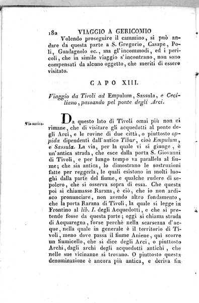 1: Tomo 1. che contiene il viaggio a Veji, Fidene, Tivoli, Alba Fucense, Subiaco, Gabii, Collazia, Labico, e Preneste