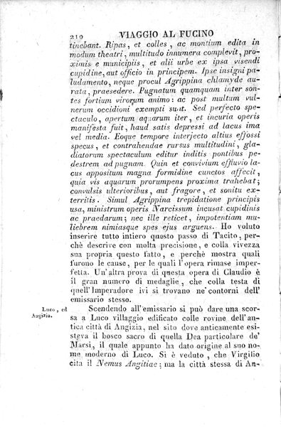1: Tomo 1. che contiene il viaggio a Veji, Fidene, Tivoli, Alba Fucense, Subiaco, Gabii, Collazia, Labico, e Preneste