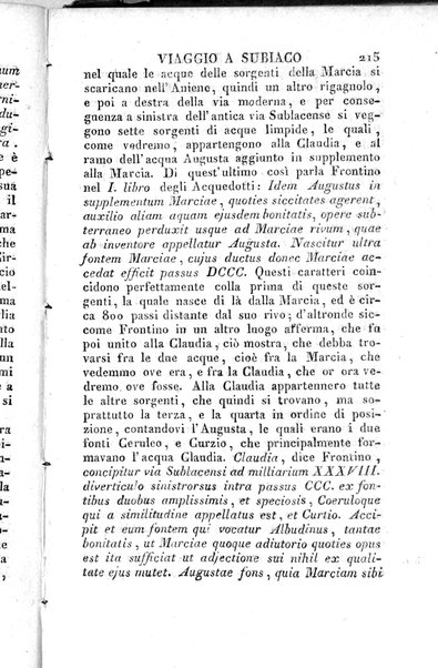 1: Tomo 1. che contiene il viaggio a Veji, Fidene, Tivoli, Alba Fucense, Subiaco, Gabii, Collazia, Labico, e Preneste
