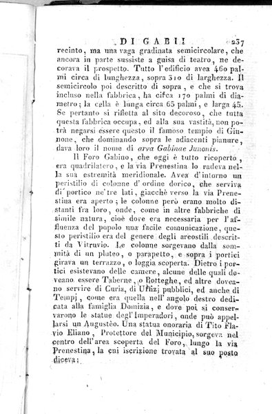 1: Tomo 1. che contiene il viaggio a Veji, Fidene, Tivoli, Alba Fucense, Subiaco, Gabii, Collazia, Labico, e Preneste