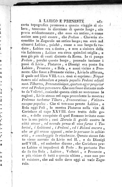 1: Tomo 1. che contiene il viaggio a Veji, Fidene, Tivoli, Alba Fucense, Subiaco, Gabii, Collazia, Labico, e Preneste