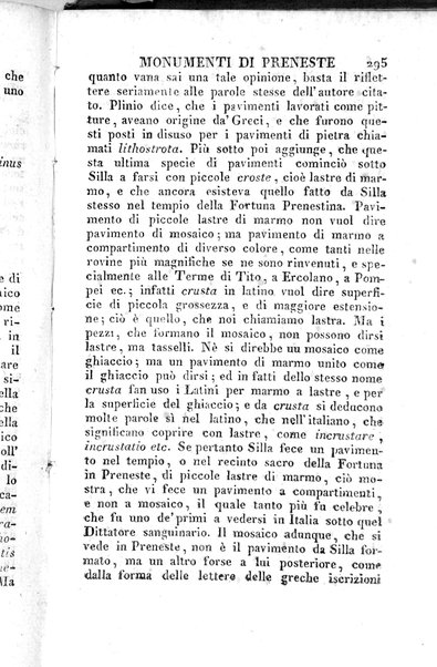 1: Tomo 1. che contiene il viaggio a Veji, Fidene, Tivoli, Alba Fucense, Subiaco, Gabii, Collazia, Labico, e Preneste