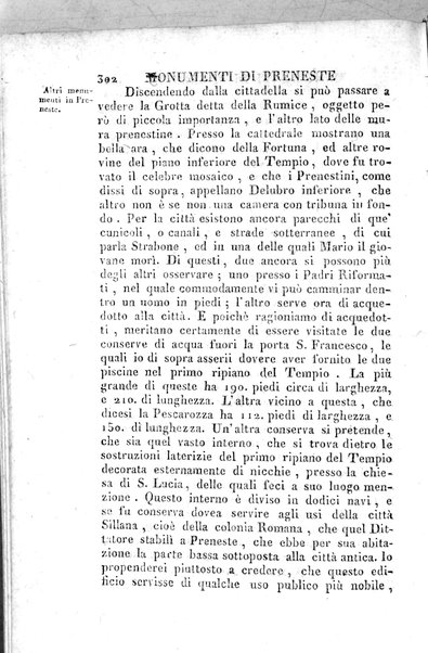 1: Tomo 1. che contiene il viaggio a Veji, Fidene, Tivoli, Alba Fucense, Subiaco, Gabii, Collazia, Labico, e Preneste