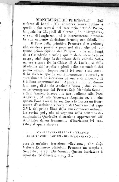 1: Tomo 1. che contiene il viaggio a Veji, Fidene, Tivoli, Alba Fucense, Subiaco, Gabii, Collazia, Labico, e Preneste