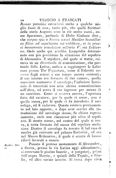 2: Tomo 2. che contiene il viaggio a Frascati, Tusculo, Algido, Grottaferrata, alla Valle ferentina, al Lago Albano, ad Alba, Aricia, Nemi, Lanuvio, Cora, Anzio, Lavinio, Ardea, Ostia, Laurento, e Porto