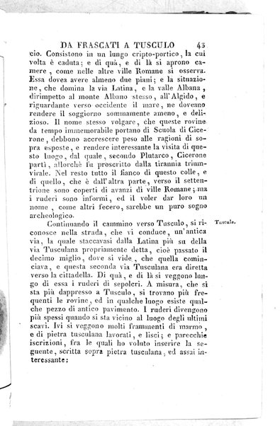 2: Tomo 2. che contiene il viaggio a Frascati, Tusculo, Algido, Grottaferrata, alla Valle ferentina, al Lago Albano, ad Alba, Aricia, Nemi, Lanuvio, Cora, Anzio, Lavinio, Ardea, Ostia, Laurento, e Porto