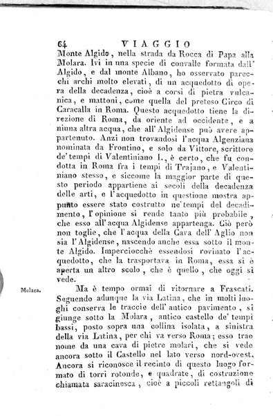 2: Tomo 2. che contiene il viaggio a Frascati, Tusculo, Algido, Grottaferrata, alla Valle ferentina, al Lago Albano, ad Alba, Aricia, Nemi, Lanuvio, Cora, Anzio, Lavinio, Ardea, Ostia, Laurento, e Porto
