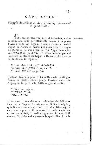 2: Tomo 2. che contiene il viaggio a Frascati, Tusculo, Algido, Grottaferrata, alla Valle ferentina, al Lago Albano, ad Alba, Aricia, Nemi, Lanuvio, Cora, Anzio, Lavinio, Ardea, Ostia, Laurento, e Porto