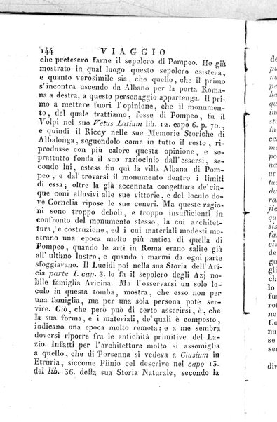 2: Tomo 2. che contiene il viaggio a Frascati, Tusculo, Algido, Grottaferrata, alla Valle ferentina, al Lago Albano, ad Alba, Aricia, Nemi, Lanuvio, Cora, Anzio, Lavinio, Ardea, Ostia, Laurento, e Porto