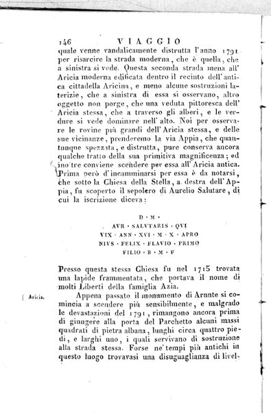 2: Tomo 2. che contiene il viaggio a Frascati, Tusculo, Algido, Grottaferrata, alla Valle ferentina, al Lago Albano, ad Alba, Aricia, Nemi, Lanuvio, Cora, Anzio, Lavinio, Ardea, Ostia, Laurento, e Porto