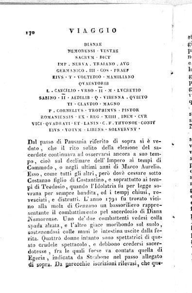 2: Tomo 2. che contiene il viaggio a Frascati, Tusculo, Algido, Grottaferrata, alla Valle ferentina, al Lago Albano, ad Alba, Aricia, Nemi, Lanuvio, Cora, Anzio, Lavinio, Ardea, Ostia, Laurento, e Porto