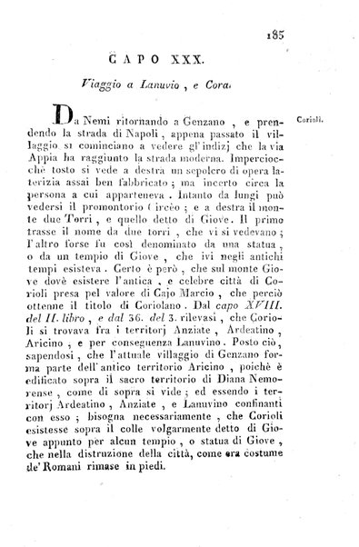 2: Tomo 2. che contiene il viaggio a Frascati, Tusculo, Algido, Grottaferrata, alla Valle ferentina, al Lago Albano, ad Alba, Aricia, Nemi, Lanuvio, Cora, Anzio, Lavinio, Ardea, Ostia, Laurento, e Porto