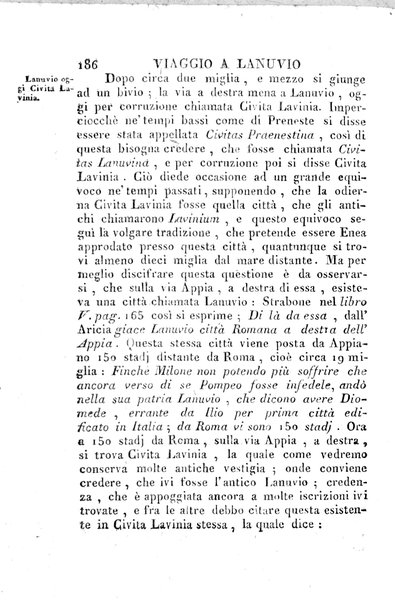 2: Tomo 2. che contiene il viaggio a Frascati, Tusculo, Algido, Grottaferrata, alla Valle ferentina, al Lago Albano, ad Alba, Aricia, Nemi, Lanuvio, Cora, Anzio, Lavinio, Ardea, Ostia, Laurento, e Porto