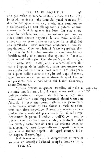 2: Tomo 2. che contiene il viaggio a Frascati, Tusculo, Algido, Grottaferrata, alla Valle ferentina, al Lago Albano, ad Alba, Aricia, Nemi, Lanuvio, Cora, Anzio, Lavinio, Ardea, Ostia, Laurento, e Porto