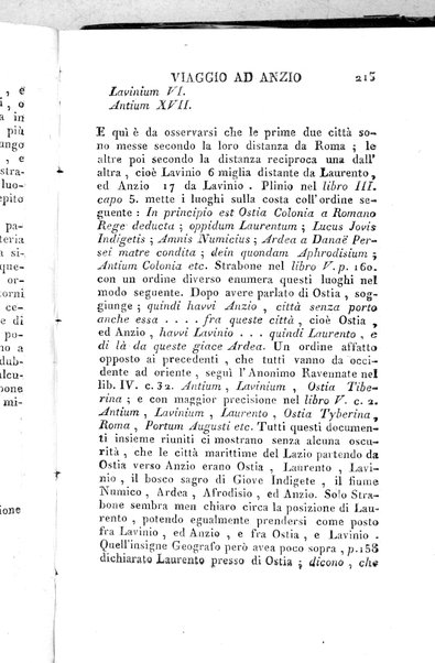 2: Tomo 2. che contiene il viaggio a Frascati, Tusculo, Algido, Grottaferrata, alla Valle ferentina, al Lago Albano, ad Alba, Aricia, Nemi, Lanuvio, Cora, Anzio, Lavinio, Ardea, Ostia, Laurento, e Porto