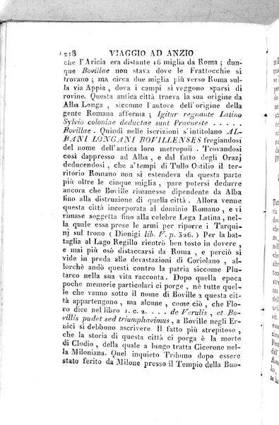 2: Tomo 2. che contiene il viaggio a Frascati, Tusculo, Algido, Grottaferrata, alla Valle ferentina, al Lago Albano, ad Alba, Aricia, Nemi, Lanuvio, Cora, Anzio, Lavinio, Ardea, Ostia, Laurento, e Porto