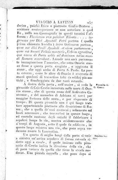 2: Tomo 2. che contiene il viaggio a Frascati, Tusculo, Algido, Grottaferrata, alla Valle ferentina, al Lago Albano, ad Alba, Aricia, Nemi, Lanuvio, Cora, Anzio, Lavinio, Ardea, Ostia, Laurento, e Porto