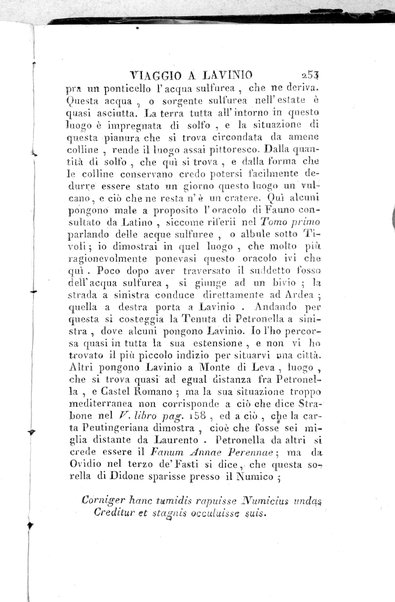 2: Tomo 2. che contiene il viaggio a Frascati, Tusculo, Algido, Grottaferrata, alla Valle ferentina, al Lago Albano, ad Alba, Aricia, Nemi, Lanuvio, Cora, Anzio, Lavinio, Ardea, Ostia, Laurento, e Porto