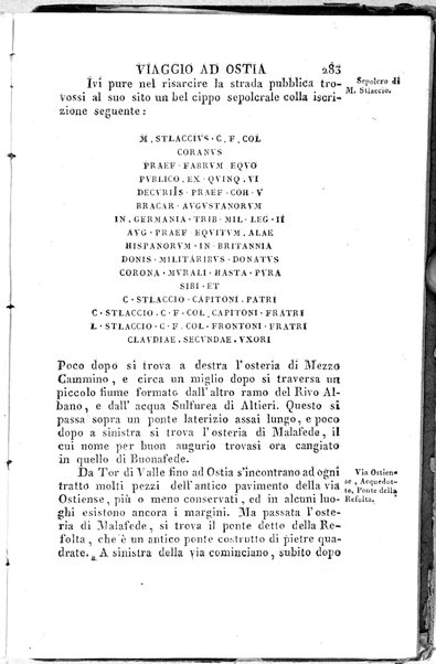 2: Tomo 2. che contiene il viaggio a Frascati, Tusculo, Algido, Grottaferrata, alla Valle ferentina, al Lago Albano, ad Alba, Aricia, Nemi, Lanuvio, Cora, Anzio, Lavinio, Ardea, Ostia, Laurento, e Porto