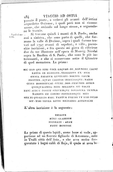 2: Tomo 2. che contiene il viaggio a Frascati, Tusculo, Algido, Grottaferrata, alla Valle ferentina, al Lago Albano, ad Alba, Aricia, Nemi, Lanuvio, Cora, Anzio, Lavinio, Ardea, Ostia, Laurento, e Porto