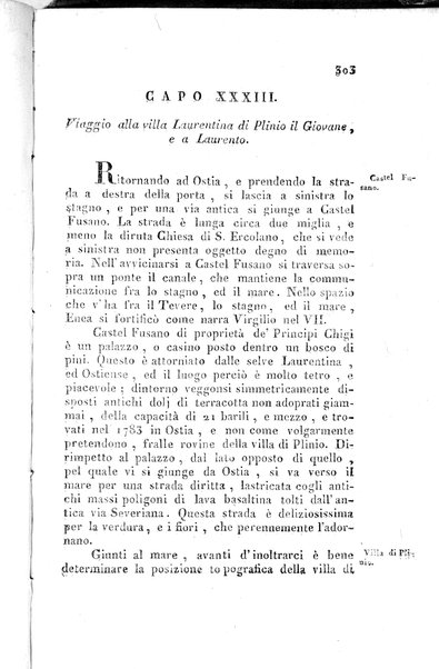 2: Tomo 2. che contiene il viaggio a Frascati, Tusculo, Algido, Grottaferrata, alla Valle ferentina, al Lago Albano, ad Alba, Aricia, Nemi, Lanuvio, Cora, Anzio, Lavinio, Ardea, Ostia, Laurento, e Porto