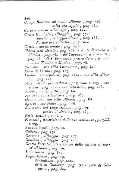 2: Tomo 2. che contiene il viaggio a Frascati, Tusculo, Algido, Grottaferrata, alla Valle ferentina, al Lago Albano, ad Alba, Aricia, Nemi, Lanuvio, Cora, Anzio, Lavinio, Ardea, Ostia, Laurento, e Porto