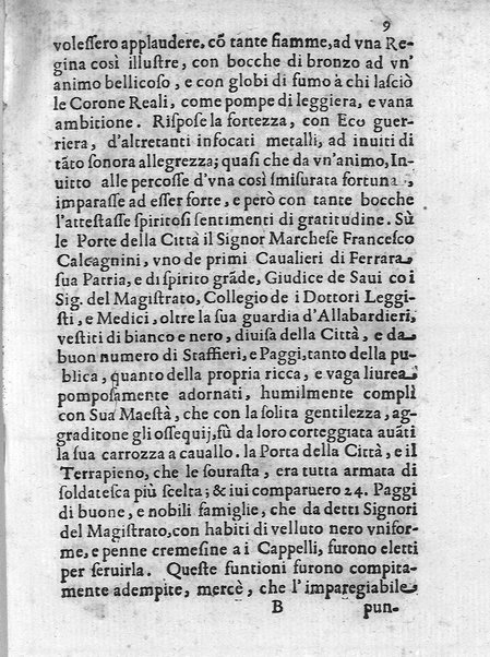 I trionfi della magnificenza pontificia celebrati per lo passaggio nelle città, e luoghi dello Stato ecclesiastico, e in Roma per lo riceuimento della maestà della regina di Suetia descritti con tutte l'attioni seguite alla santita' di N.S. Alessandro 7. dal dottore Carlo Festini ferrarese ...