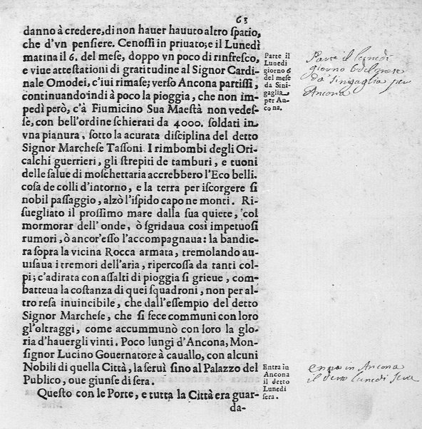 I trionfi della magnificenza pontificia celebrati per lo passaggio nelle città, e luoghi dello Stato ecclesiastico, e in Roma per lo riceuimento della maestà della regina di Suetia descritti con tutte l'attioni seguite alla santita' di N.S. Alessandro 7. dal dottore Carlo Festini ferrarese ...