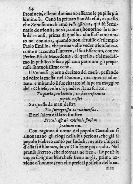 I trionfi della magnificenza pontificia celebrati per lo passaggio nelle città, e luoghi dello Stato ecclesiastico, e in Roma per lo riceuimento della maestà della regina di Suetia descritti con tutte l'attioni seguite alla santita' di N.S. Alessandro 7. dal dottore Carlo Festini ferrarese ...