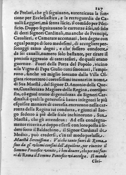 I trionfi della magnificenza pontificia celebrati per lo passaggio nelle città, e luoghi dello Stato ecclesiastico, e in Roma per lo riceuimento della maestà della regina di Suetia descritti con tutte l'attioni seguite alla santita' di N.S. Alessandro 7. dal dottore Carlo Festini ferrarese ...