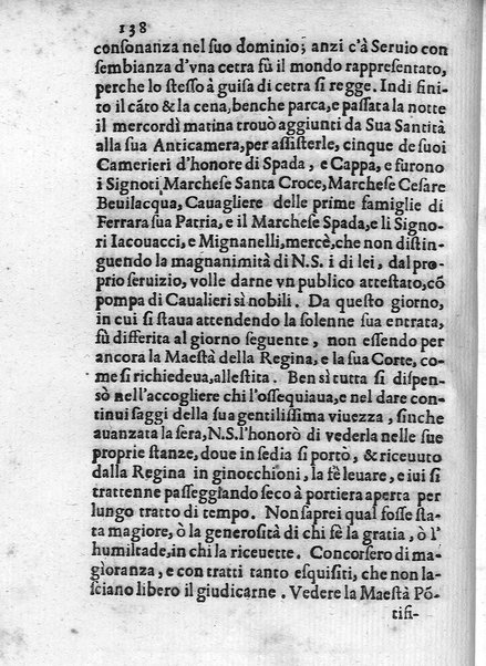 I trionfi della magnificenza pontificia celebrati per lo passaggio nelle città, e luoghi dello Stato ecclesiastico, e in Roma per lo riceuimento della maestà della regina di Suetia descritti con tutte l'attioni seguite alla santita' di N.S. Alessandro 7. dal dottore Carlo Festini ferrarese ...