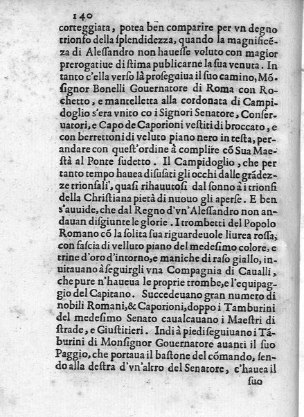 I trionfi della magnificenza pontificia celebrati per lo passaggio nelle città, e luoghi dello Stato ecclesiastico, e in Roma per lo riceuimento della maestà della regina di Suetia descritti con tutte l'attioni seguite alla santita' di N.S. Alessandro 7. dal dottore Carlo Festini ferrarese ...