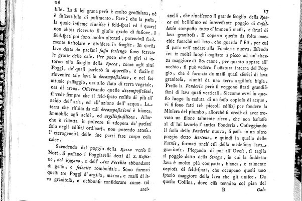 Saggio di osservazioni mineralogiche sulla Tolfa, Oriolo, e Latera di Scipione Breislak delle Scuole Pie lettore di filosofia nel Collegio Nazareno dedicato a sua eccellenza reverendissima monsignor Onorato Gaetani de' duchi di Sermoneta